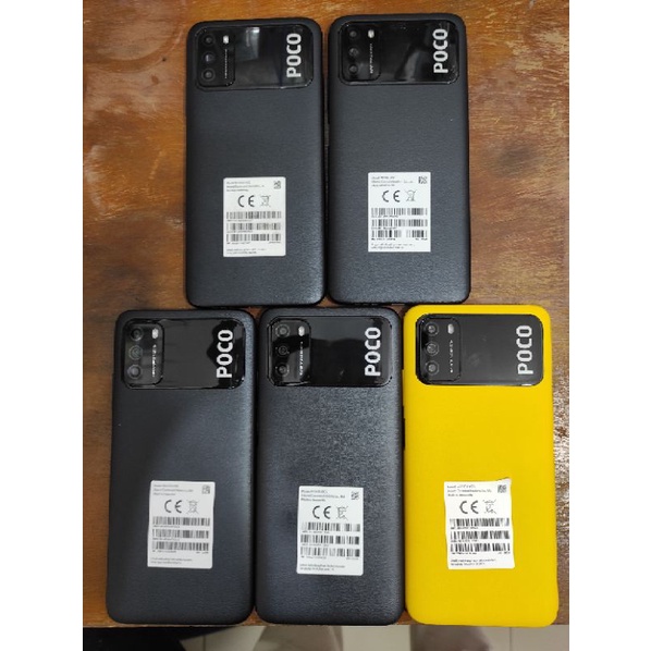 Xiaomi Poco M3 6/128Gb second like new super mulus fullset acc ori