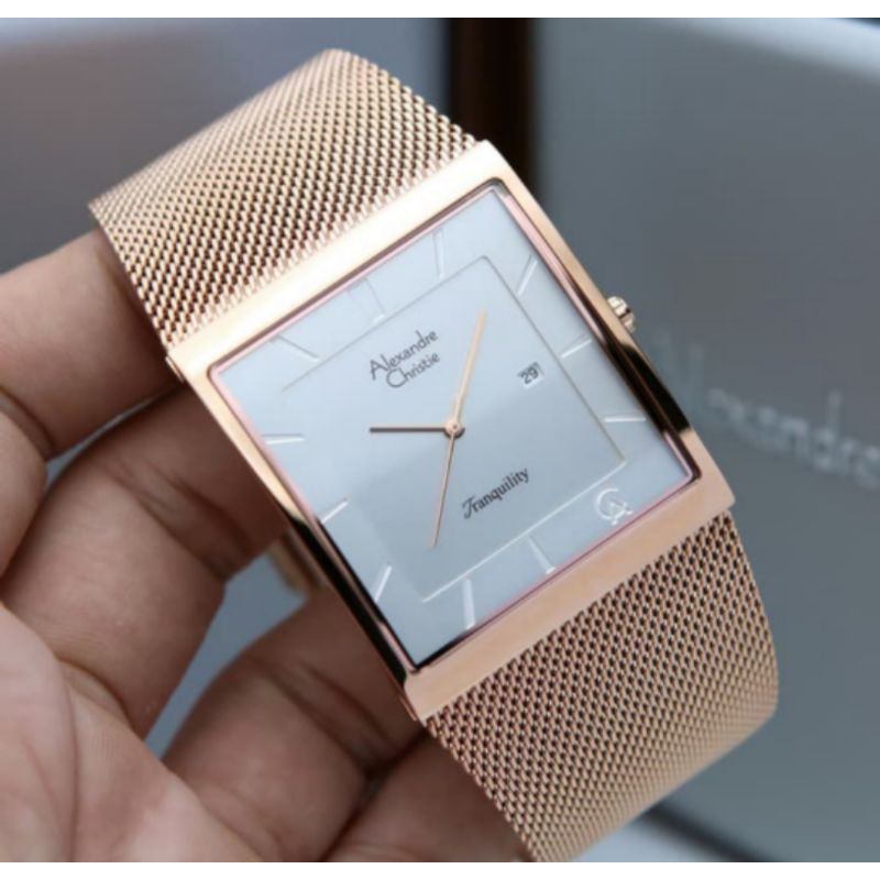 Jam Tangan Pria Alexandre Christie 8333 AC8333 AC 8333 MD Original