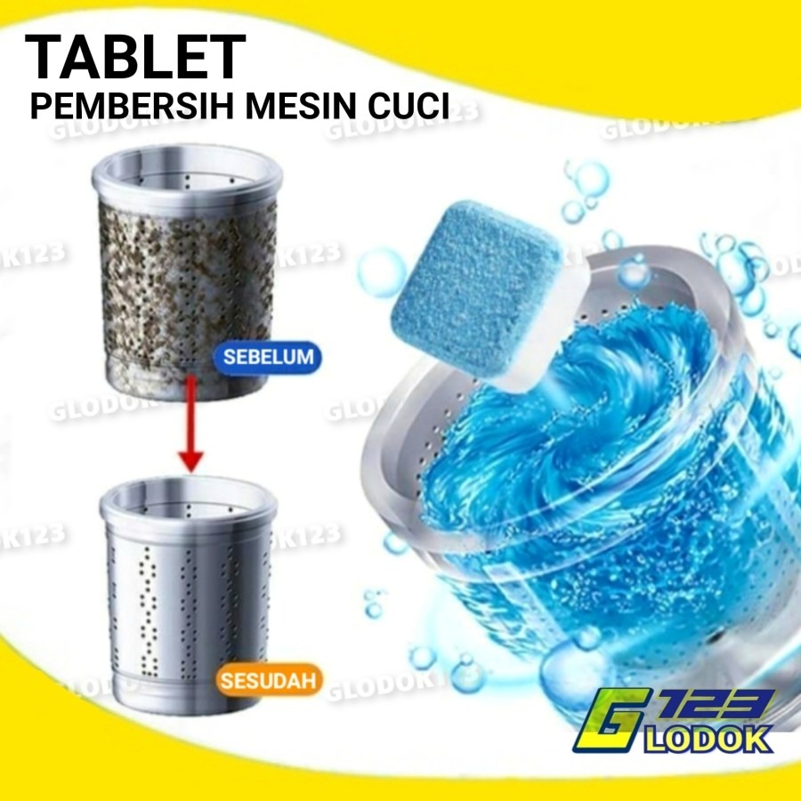 Tablet Pembersih Mesin Cuci Deep Cleaning Washing Machine ORIGINAL