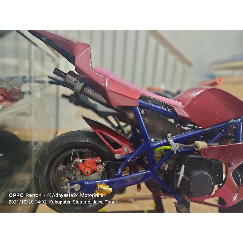 Knalpot skuter mini gp goped  kualitas thailand racing lenka GPR