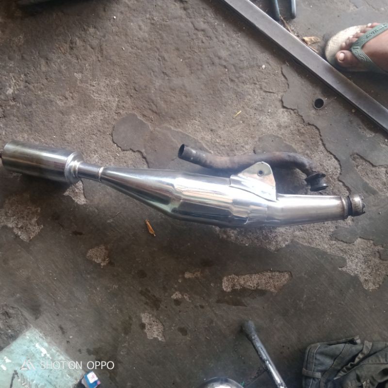 Kenalpot Standard Original Lepasan FizR belum bedel set leher