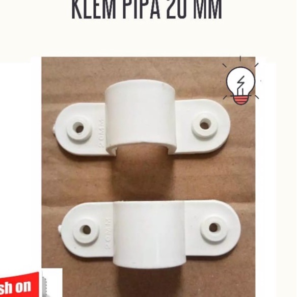 KLEM PIPA 20 MM