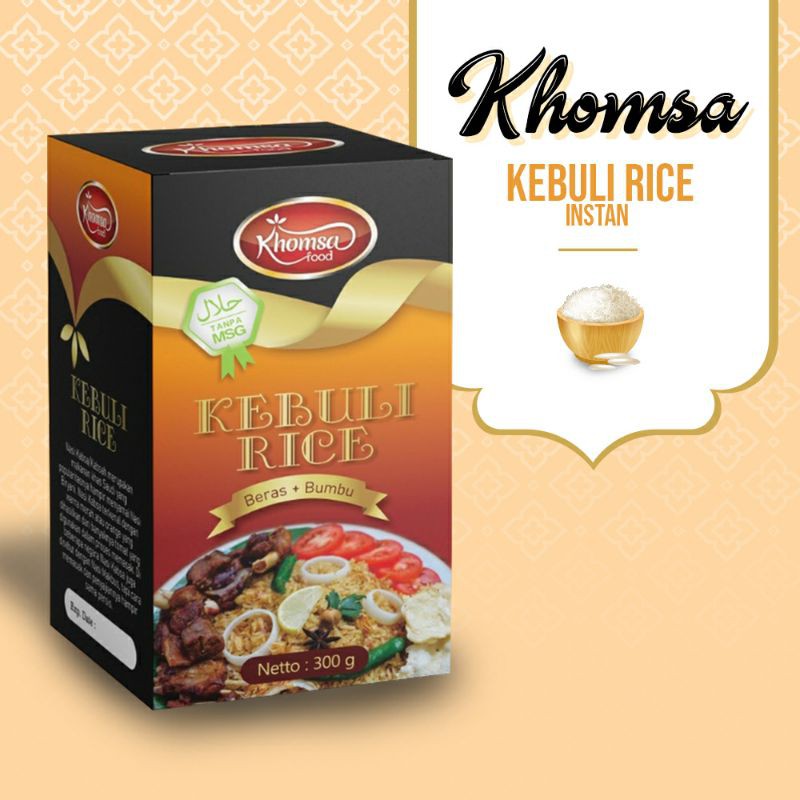 

Nasi Kebuli Instan Khomsa Food