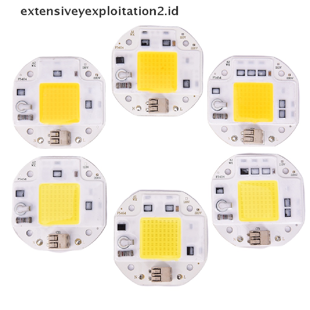 Id Chip Lampu Sorot LED COB 100W 70W 50W 220V Bahan Aluminum