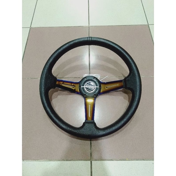 Stir racing mobil universal 14 in pelangi