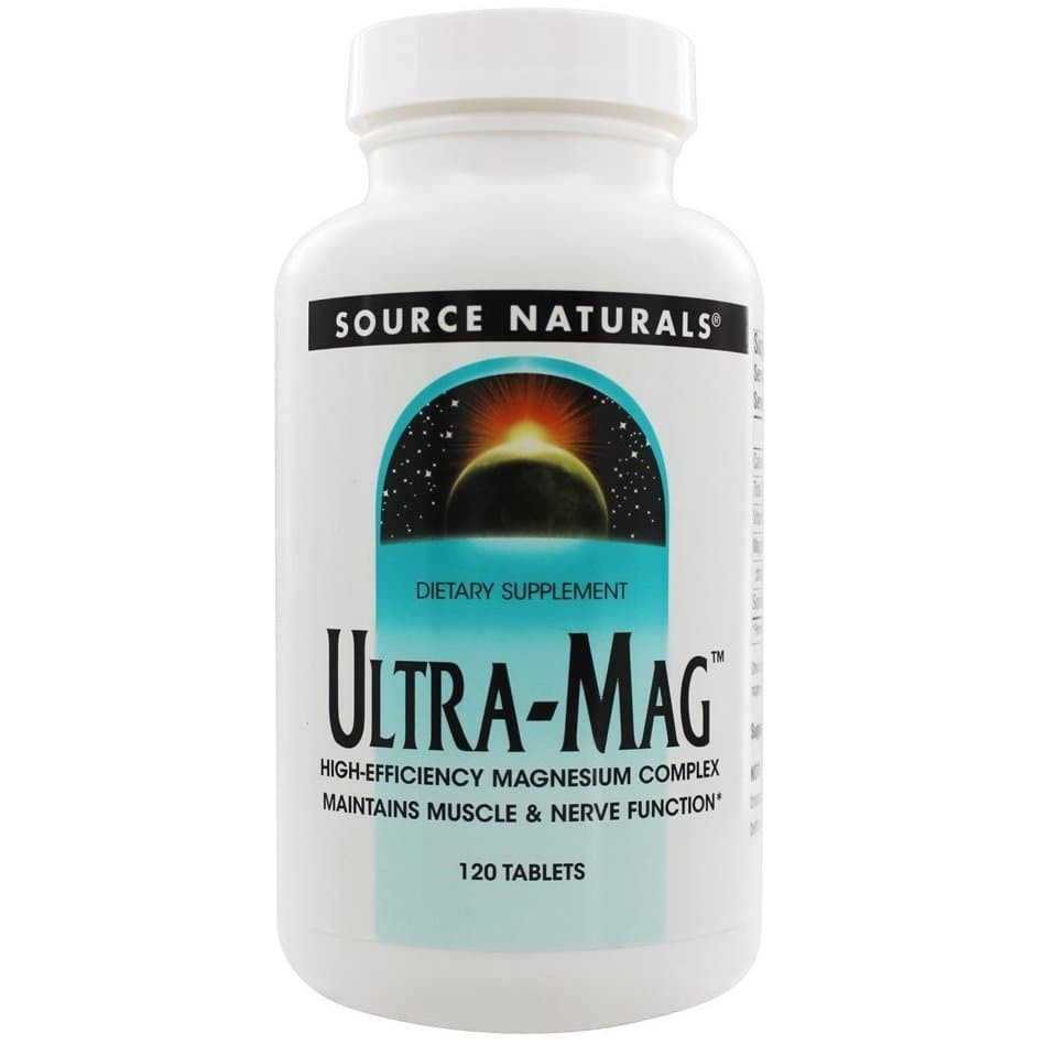 Obat Source Naturals Ultra Mag 120 Tablets Sup Magnesium Ori USA ...