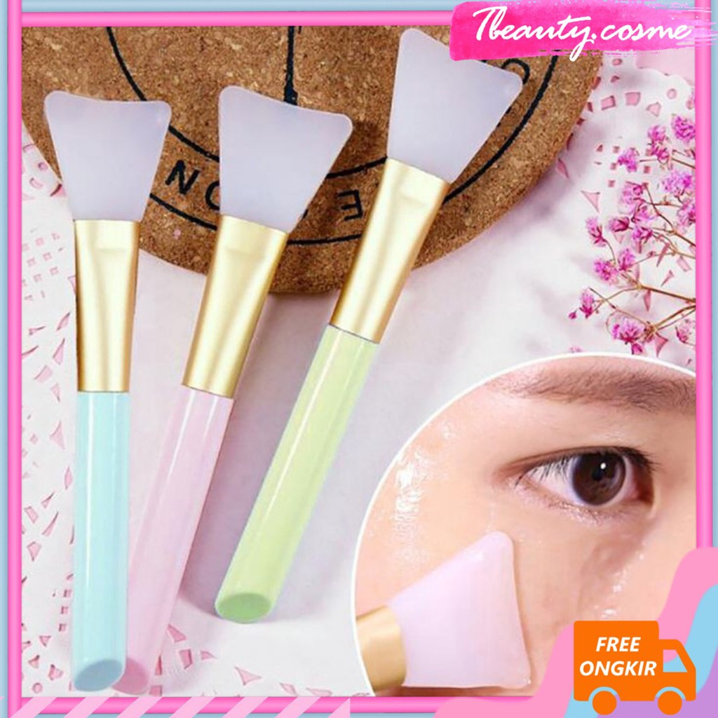 KUAS MASKER SILIKON/SILICONE BRUSH/KUAS UNTUK MASKER