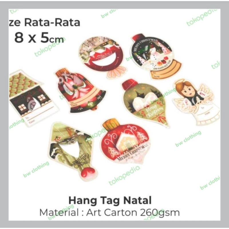 

Hangtag Natal - Label Natal