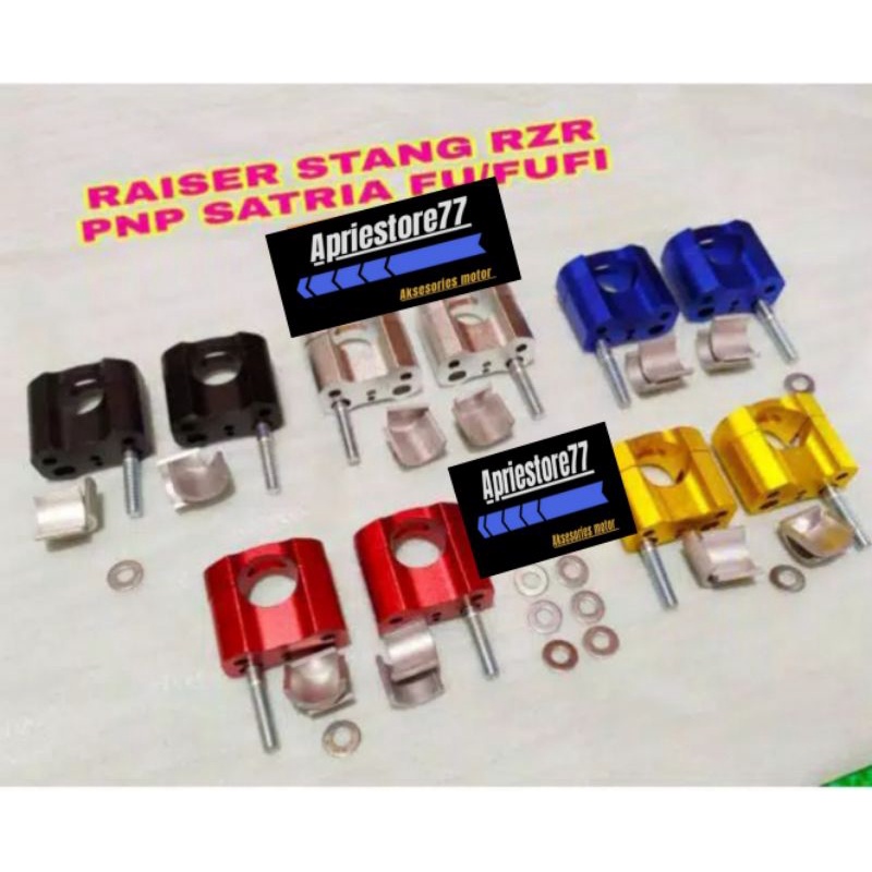 RAISER STANG RZR SATRIA FU RAISER CNC PNP SATRIA FU RAISER STANG RZR FATBAR CB150 VIXION RX KING DLL