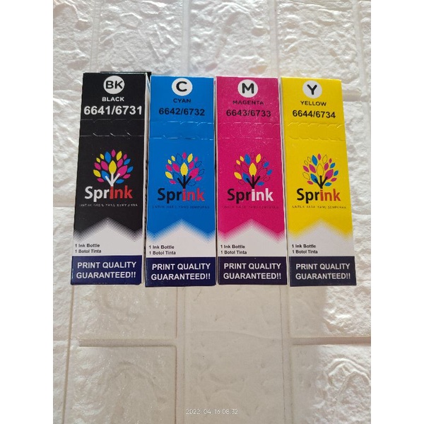 1 Botol Tinta printer epson sprink/tinta printer epson/tinta sprink epson/tinta epson 664