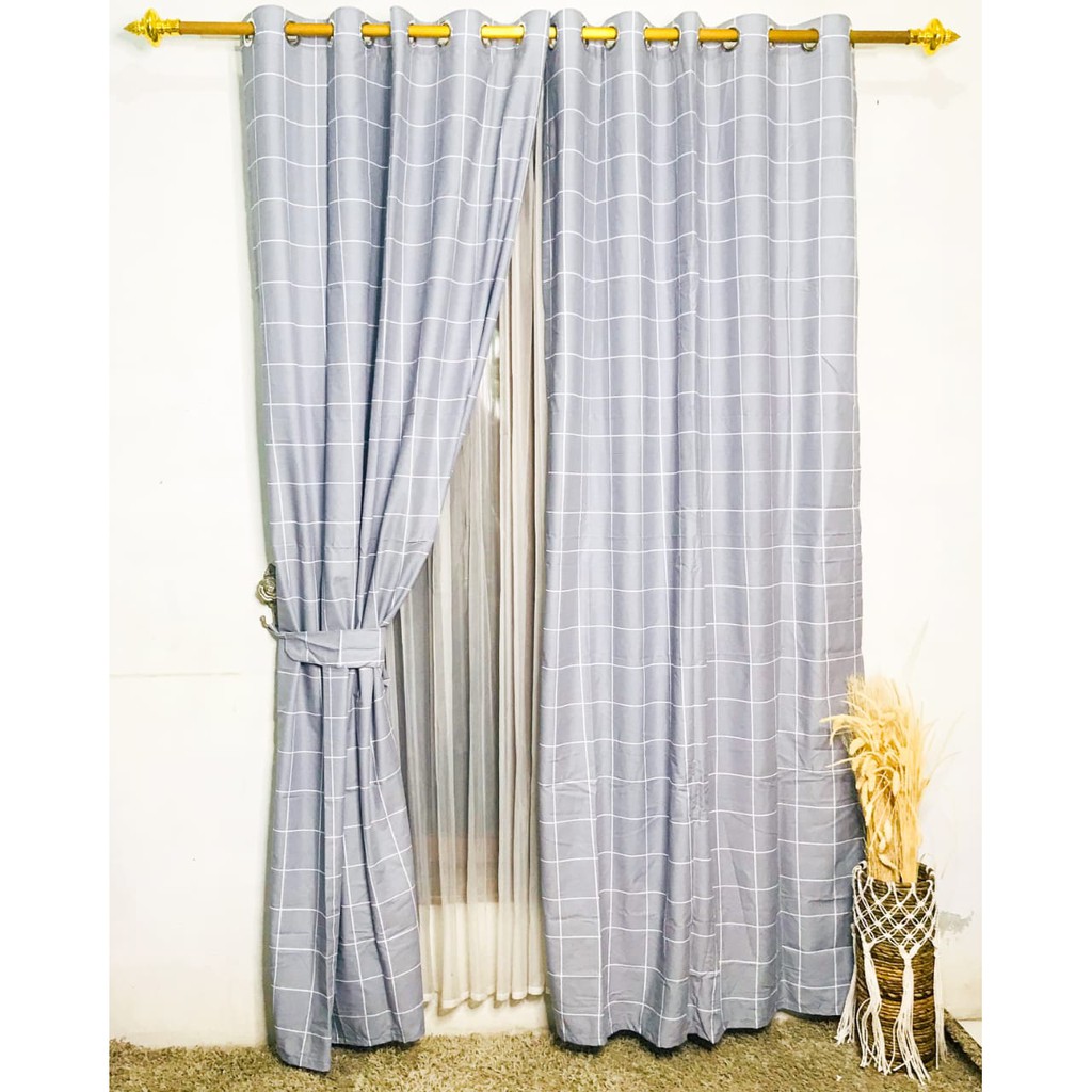 GORDEN SMOKERING BIASA MOTIF KOTAK ABU