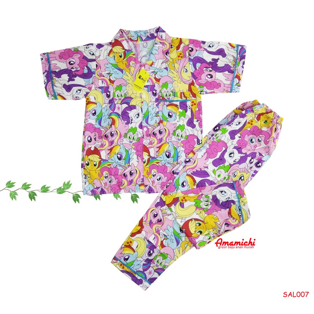 Piyama Anak Baju Tidur Anak Kerah Rysya jumbo Umur 8 10 Piyama Anak Baju Tidur Anak Kerah Rysya jumbo Umur 8 10