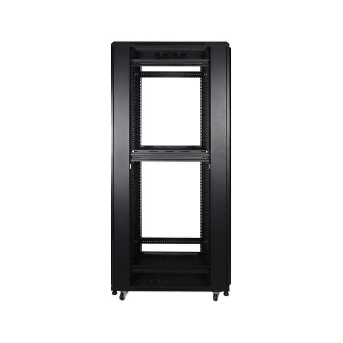 Indorack IR9042G Standing Close Rack 19&quot; 42U Glass Door Depth 900mm STANDING CLOSE RACK 42U