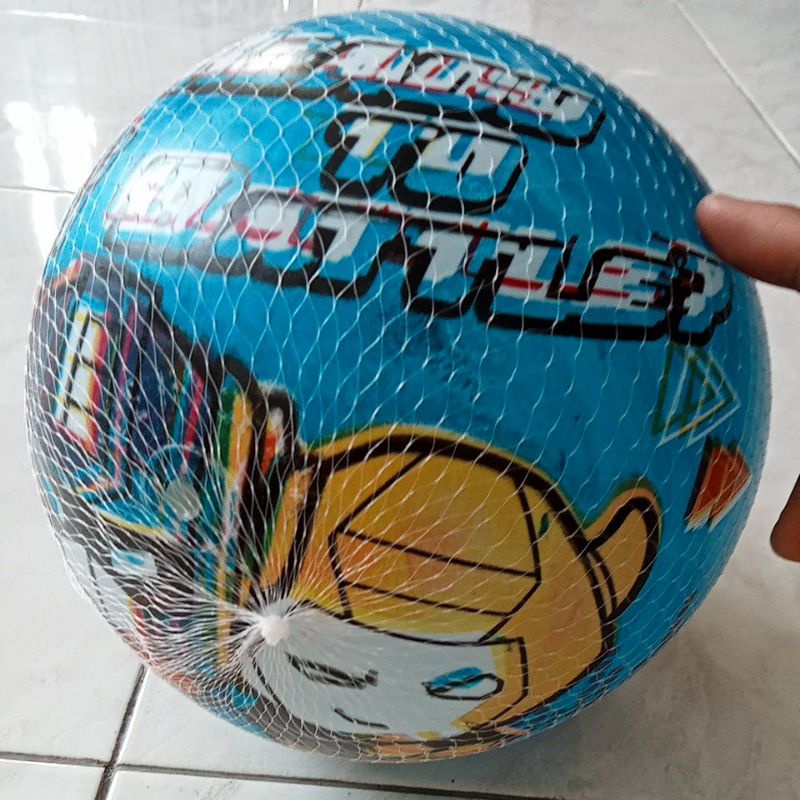 Bola Karet Motif Gambar Kartun Cartoon