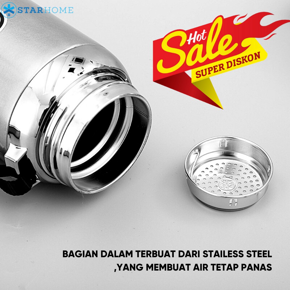 Termos Air Panas Premium Tumbler Stainless Steel KH-857 600ml