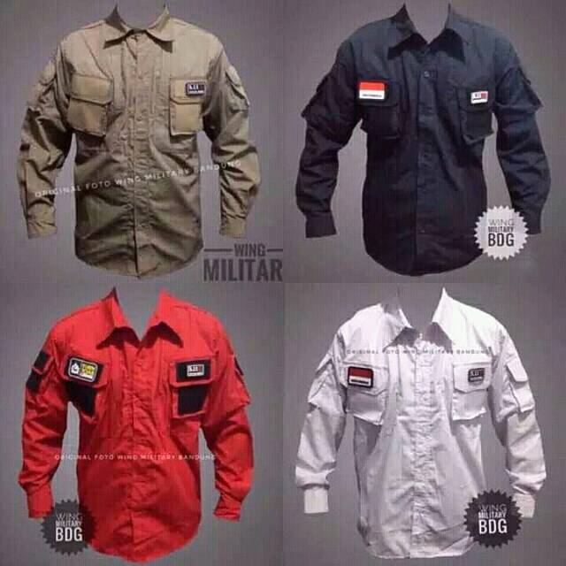 KEMEJA TACTICAL 5.11 tangan panjang