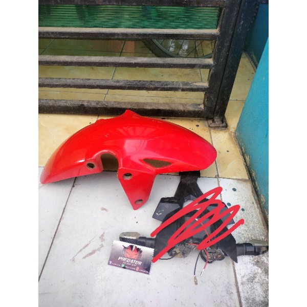 Spakbor Depan CBR k45a lokal Hitam