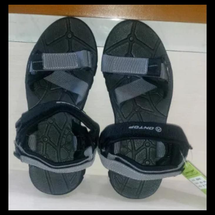 NEW STOCK SANDAL GUNUNG PRIA ONTOP KERINCI ABU HIKING KEMPING OUTDOOR NOT EIGER - MERAH PRODUK LARIS