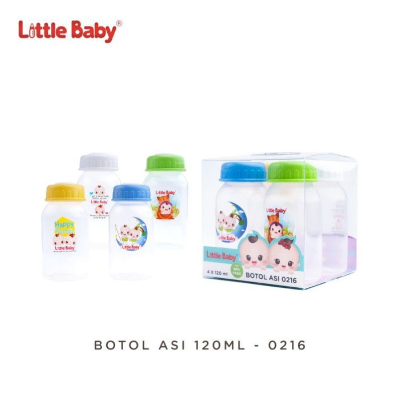 Little Baby Botol Asi Little Baby 0216 120ml isi 4