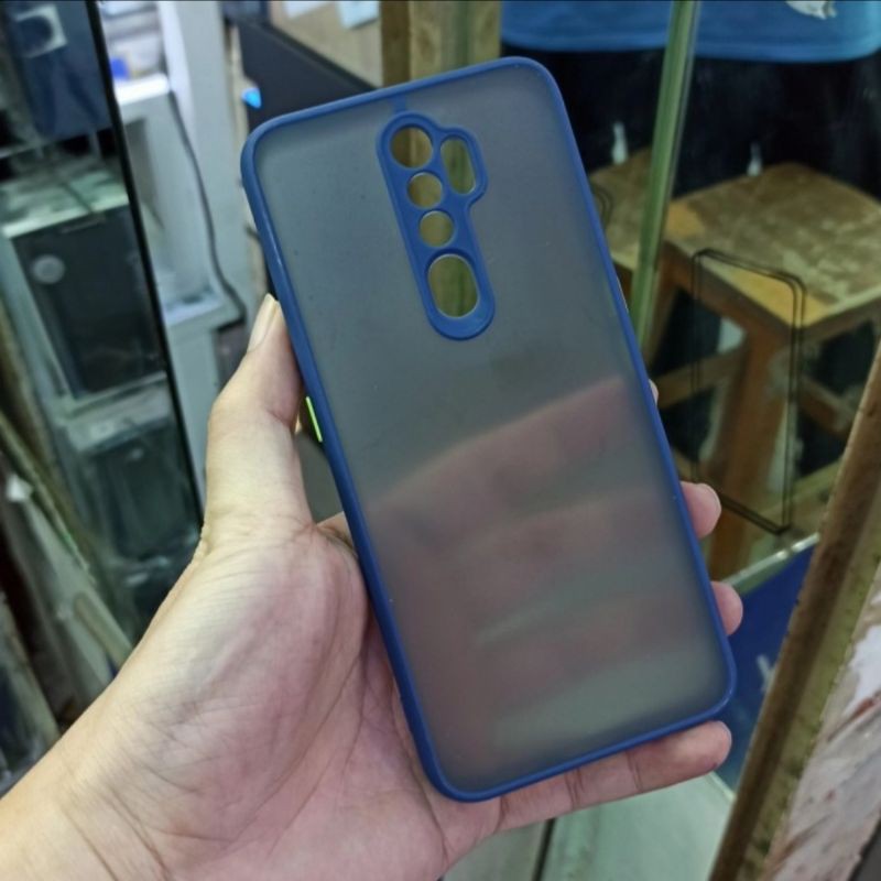 Oppo A5 2020 A9 2020 case fuze dove doff matte colour warna