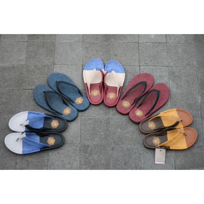 Sendal Pria Slide Goodnes Urban Bahan Kulit Santai Nyaman Jalan Ngemal C5Y2 12 sandal northpeak