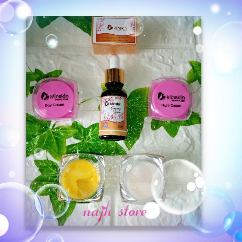 Paket Sabun, Cream Dan Serum Klinskin