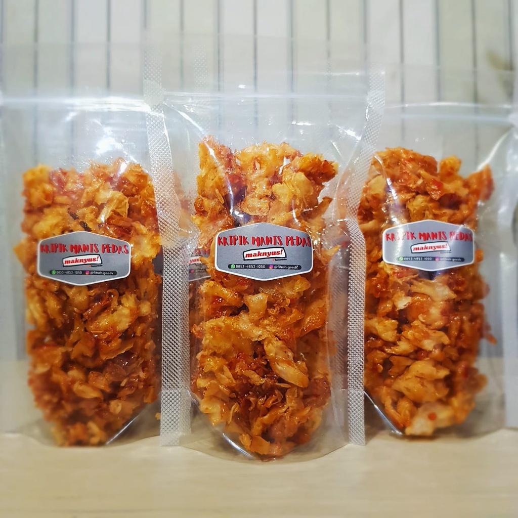 

Kripik Manis Pedas Makyus Kecil