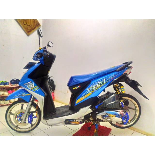 STRIPING TRANSPARAN BEAT FI 2013/2016