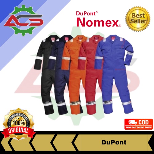 Coverall Nomex Dupont asli