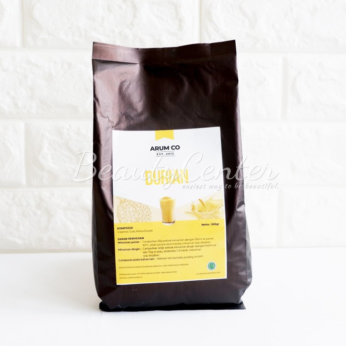

ARUM CO DURIAN 500GR / INSTANT DRINK / BUBUK MINUMAN HOT DEAL