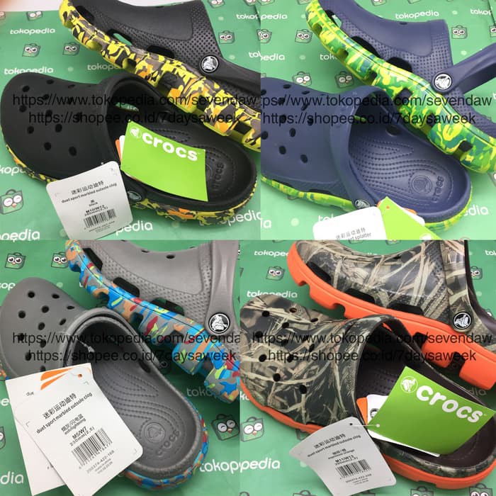 men's duet sport crocs