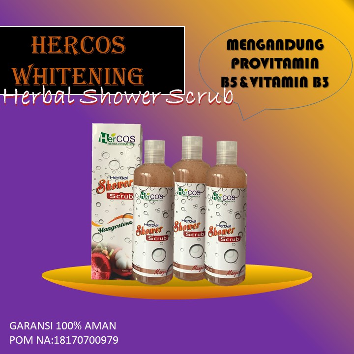 LULUR PEMUTIH BADAN HERCOS ORIGINAL TERBUKTI AMPUH MERONTOKAN SEL KULIT MATI | Perawatan Tubuh