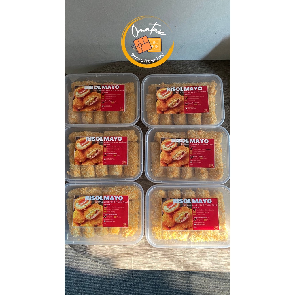 RISOL MAYO | RISOL SMOKEBEEF | RISOL MAYO FROZEN | RISOL MAYO OMATASE | RISOL MAYO MARGO