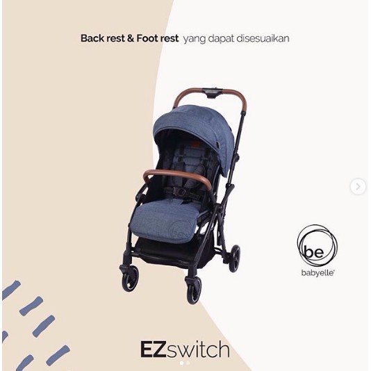 Babyelle Stroller EZ Switch S523 - Kereta Dorong Anak B/SBE-S523