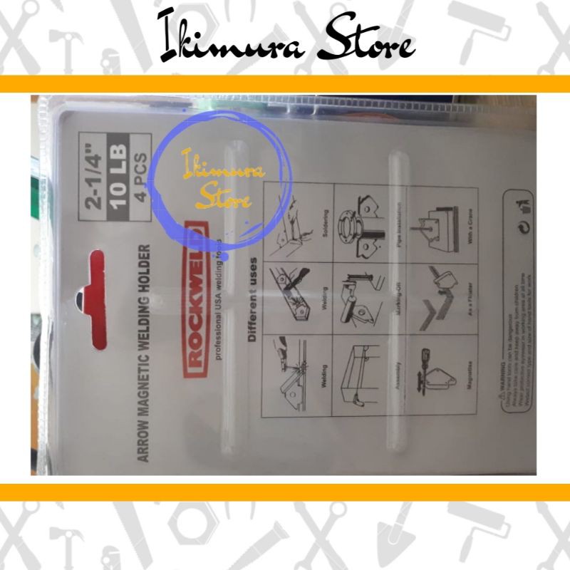 Magnetic Welding Holder 10LB ROCKWELD Siku Las