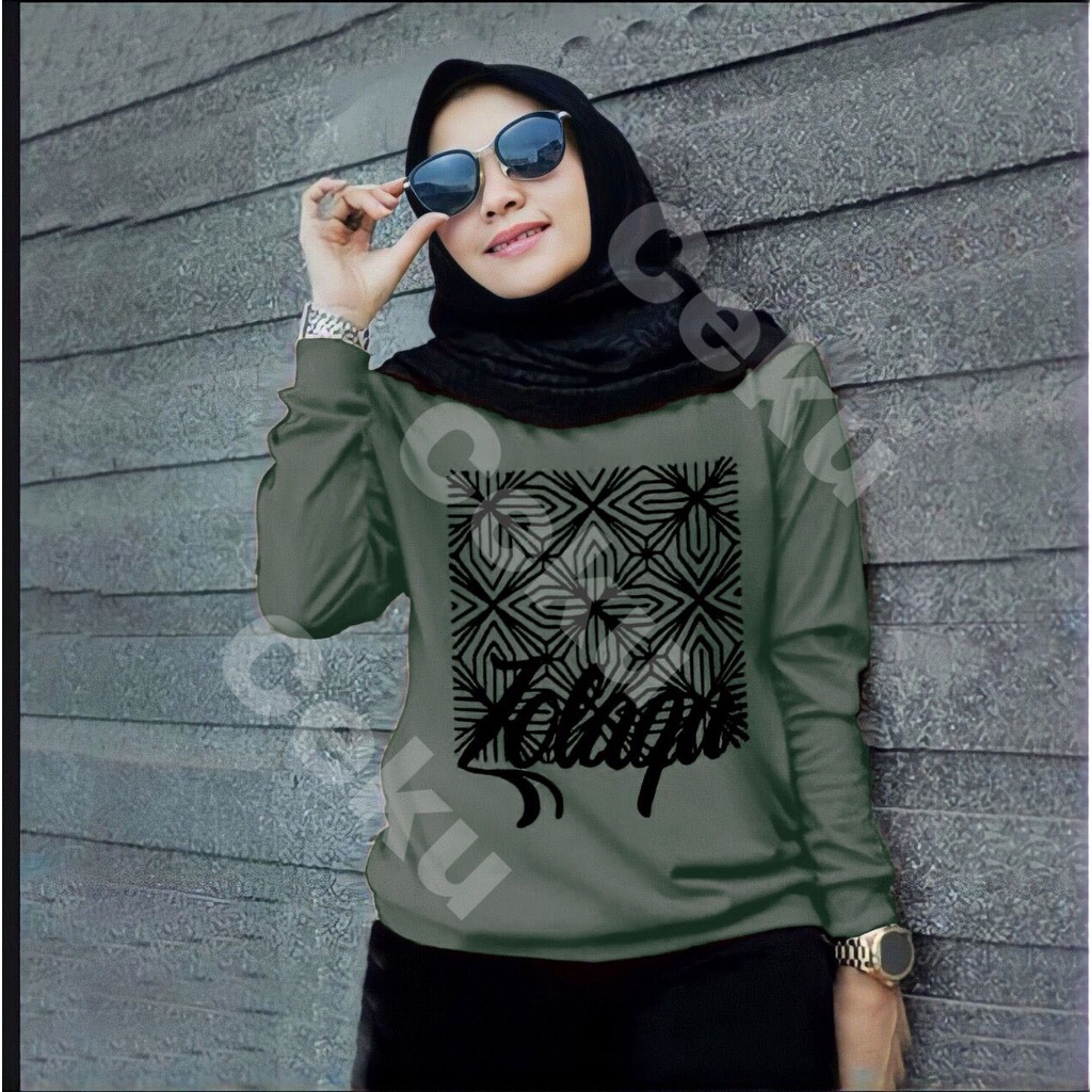 SWEATER LENGAN PANJANG/SWEATER ZOLAQU/COD /BAJU WANITA LENGAN PANJANG/SWEATER HIJAB STYLE