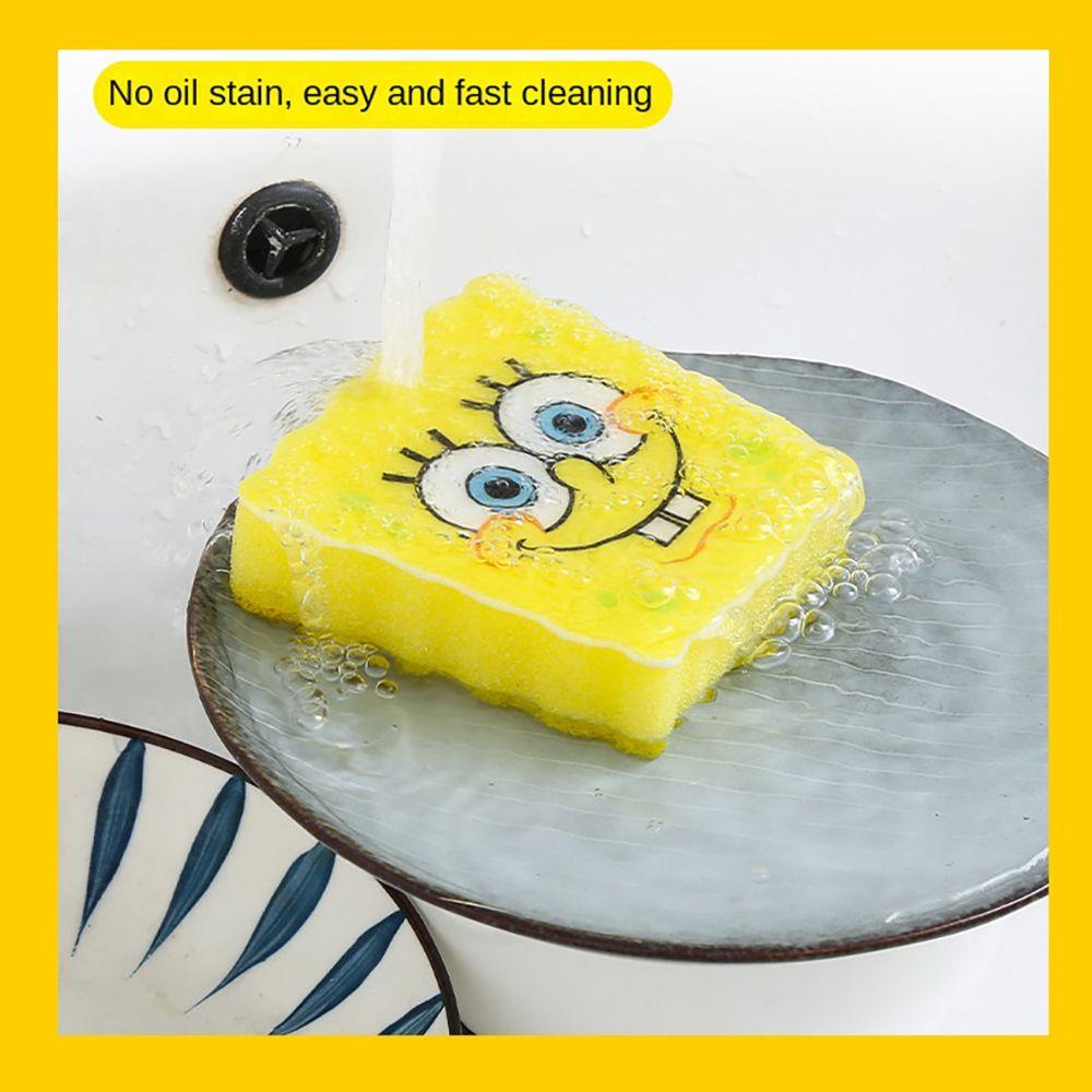 Solighter Sponge Holder Spongebob Penyimpanan Dapur Rumah Tangga