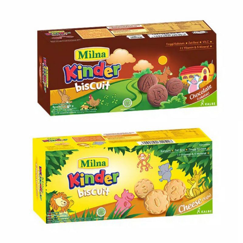 MILNA KINDER BISKUIT CHESSE &amp; CHOCOLATE
