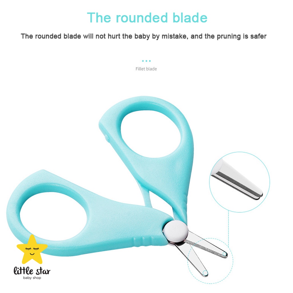 Gunting Kuku Bayi Newborn Warna Cewek Cowok | Baby Nail Clipper Scissors