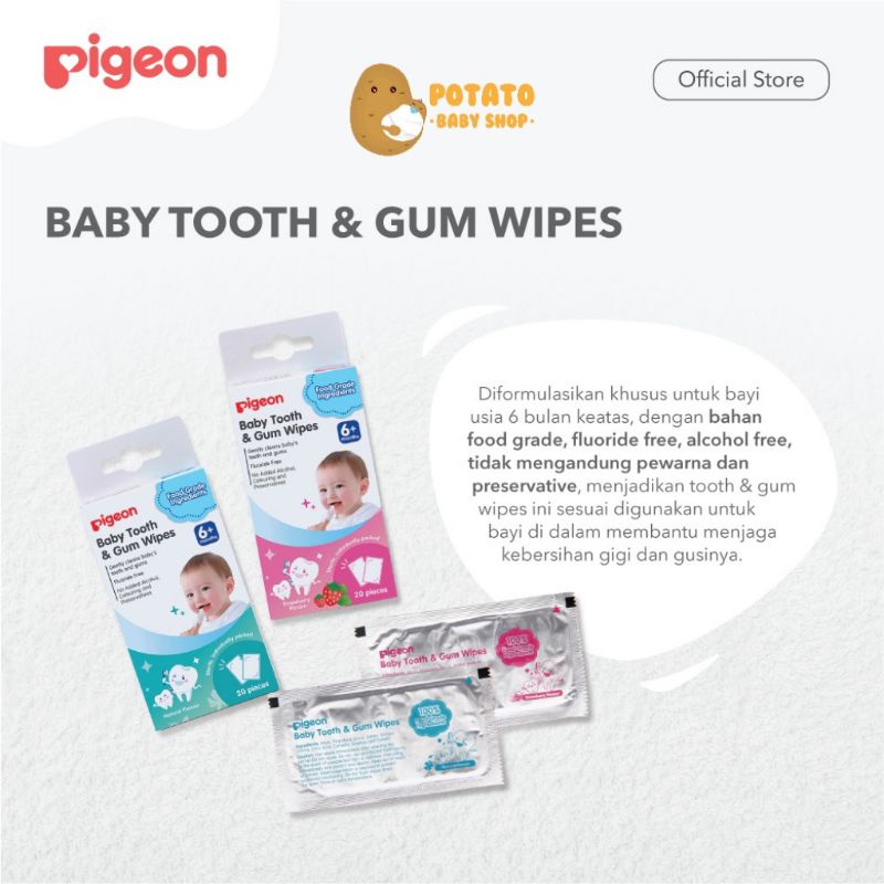 Pigeon - Baby Tooth And Gum Wipes