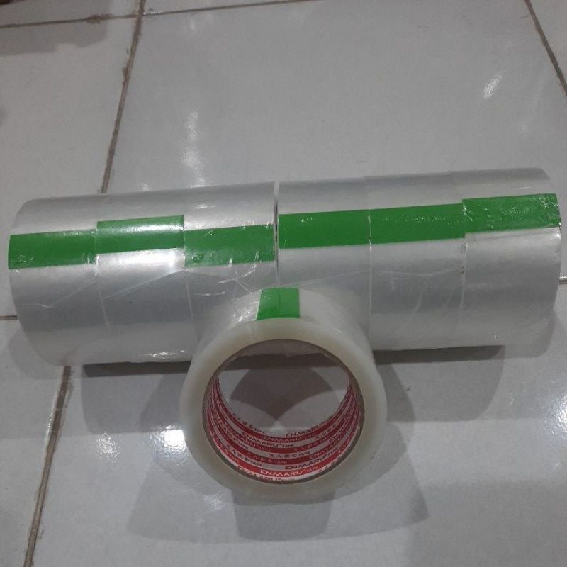 Lakban Bening 48x90 yard Enmaru