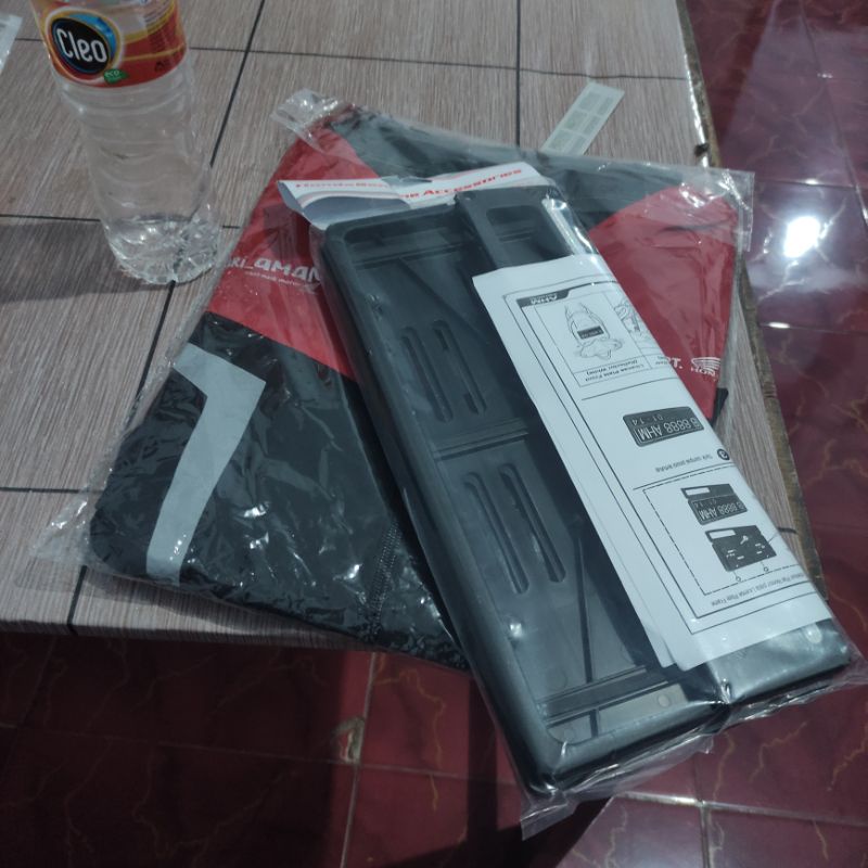 JAKET ORIGINAL BAWAAN MOTOR HONDA & PLAT MOTOR
