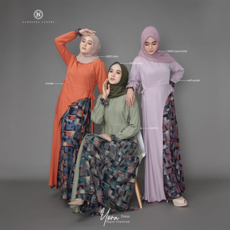 YORA DRESS NADHEERA LUXURY