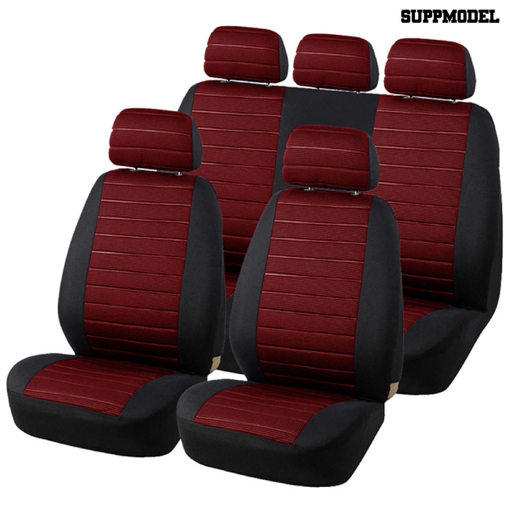 Suppmodel 1 Set Cover Pelindung Jok Mobil SUV Universal Bahan Breathable Bisa Dicuci