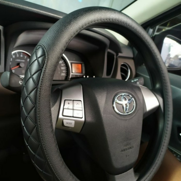 SARUNG STIR KULIT PREMIUM MOBIL FORD NEW FOCUS FIESTA ECO SPORT ESCAPE RANGER EVEREST