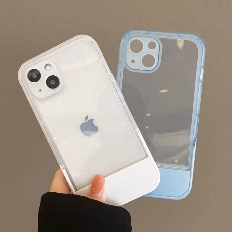 Casing IPhone 11 12 13 Pro Max X XS XR 7 8 Plus Transparan Shockproof