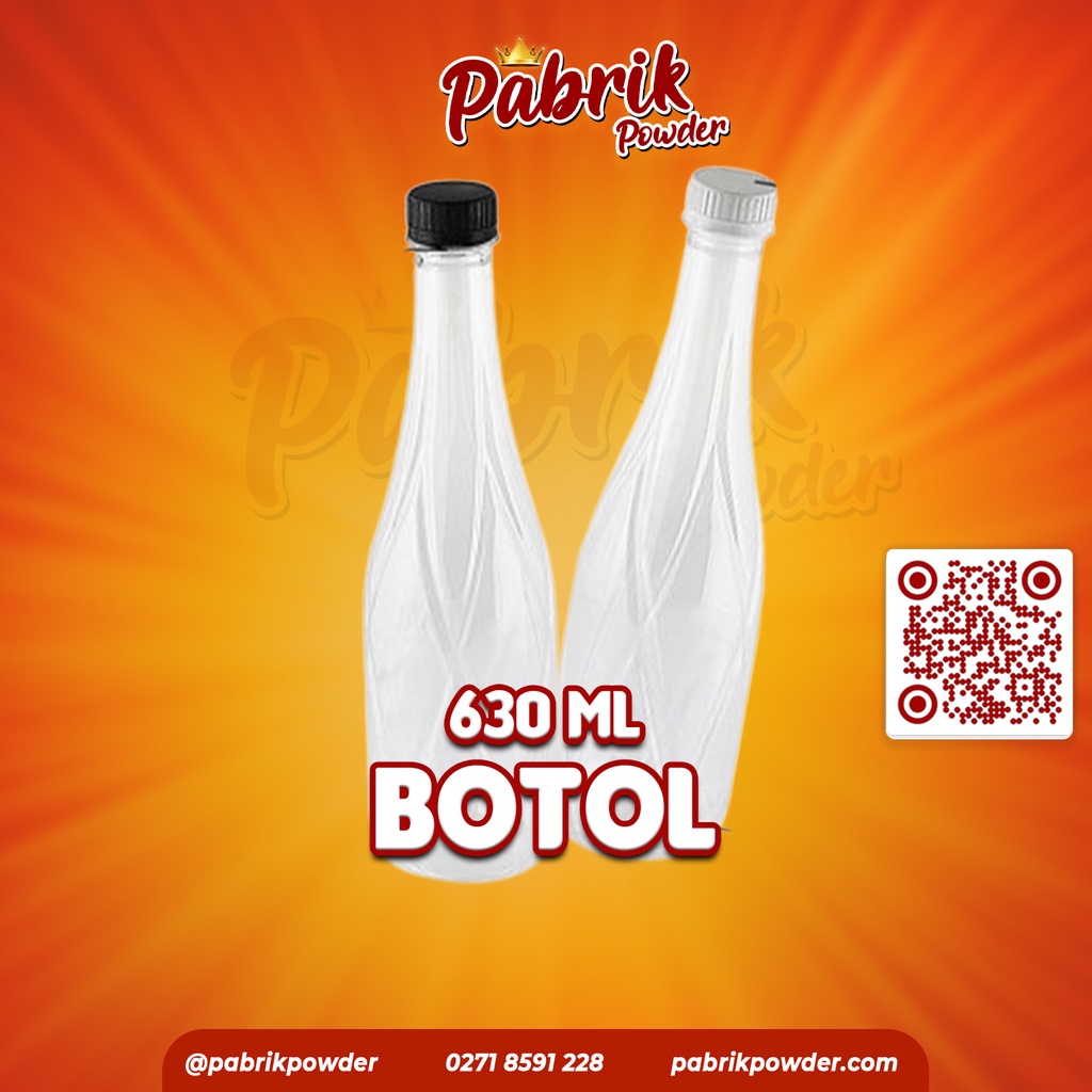 BOTOL SIRUP 630 ml