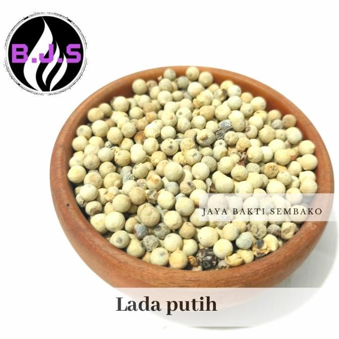 

TERBARU LADA PUTIH/WHITE PEPPER 500GR STOK TERBATAS