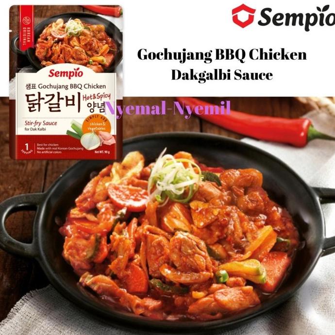 

;&;&;&;&] Sempio Gochujang BBQ Chicken Hot and Spicy Sauce 90gr