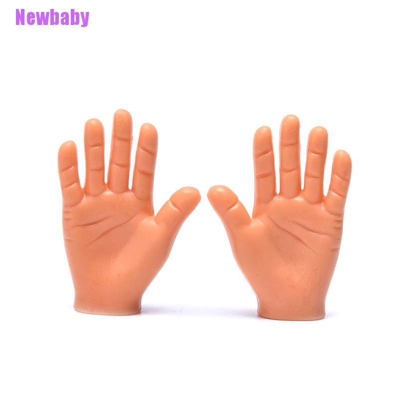 (Newbaby) Mainan Boneka Jari Bentuk Tangan Untuk Hadiah